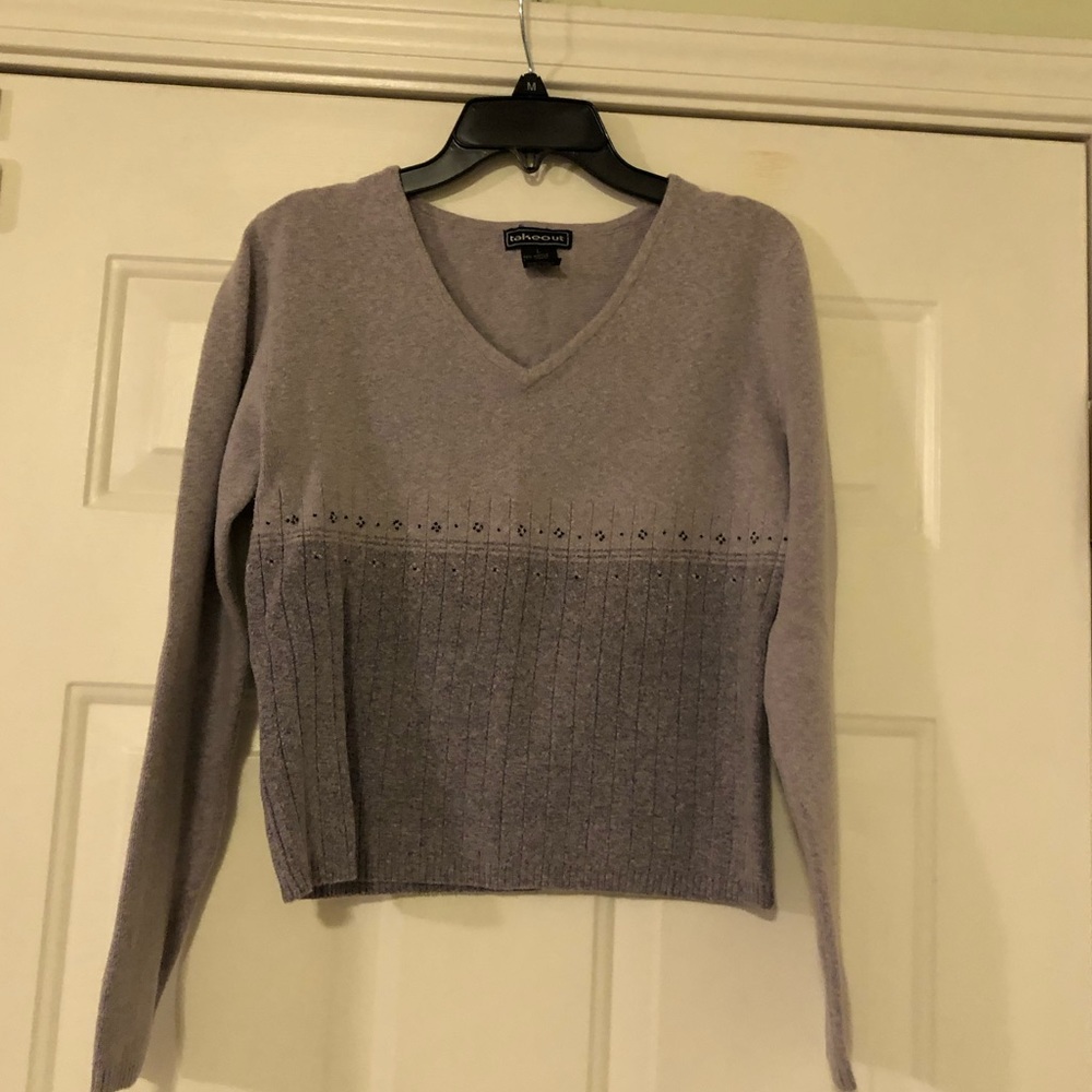 Takeout - Purple & Gray - Size Lg